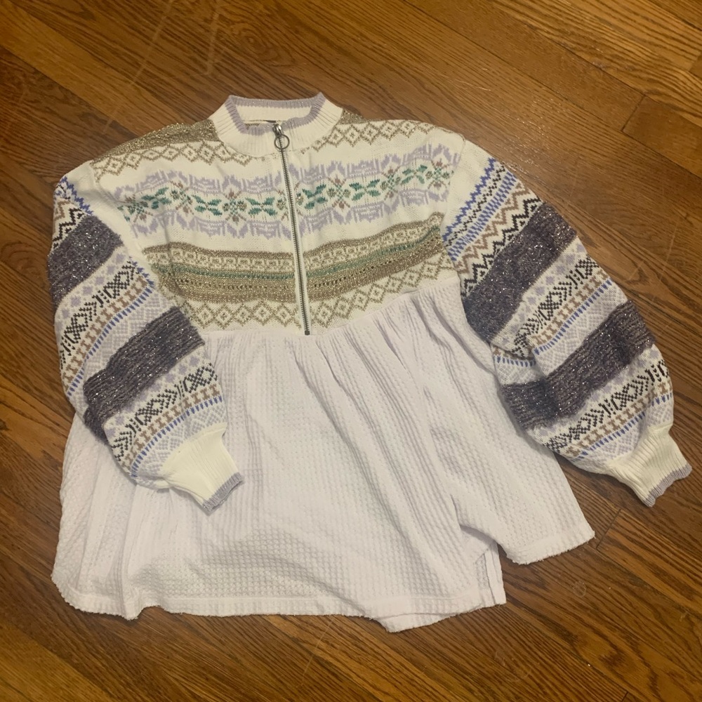 Free People Cozy Cottage Sweater